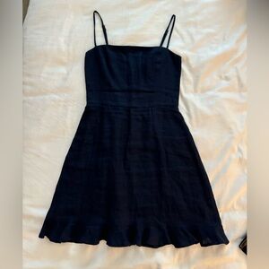 Reformation Navy Blue Mini Dress